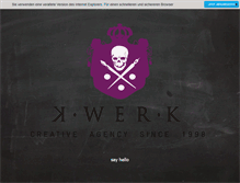 Tablet Screenshot of k-wer-k.ch